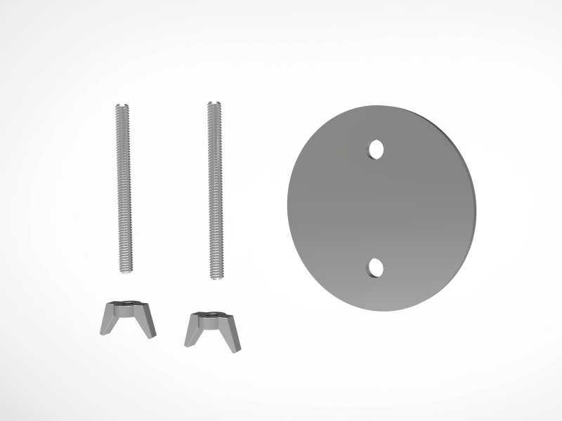 SMT01 Screw Mount Kit for T10 T20 T30 Security Display Stands